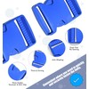 Lakesstory 4 Pcs Plastic Buckles 1.5 Inch Quick Side Release