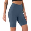Persit Women's Short Leggings, Opaque Cycling Shorts with Pockets