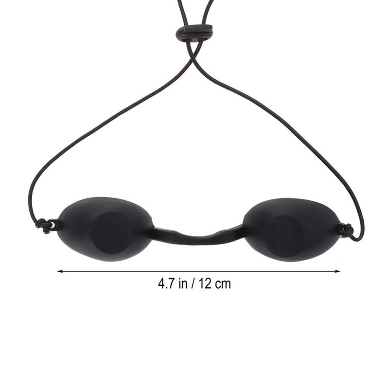 FOMIYES Light Goggles 4pcs Safety Tanning Goggles Flexible Eye Patch