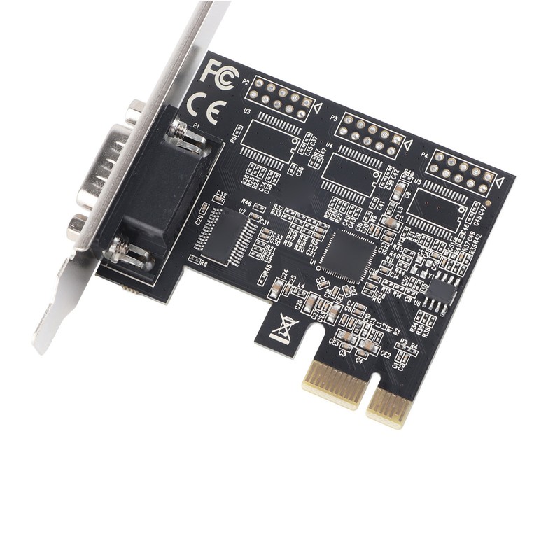 PCI E to RS232 Serial Adapter Card High Speed Transmission