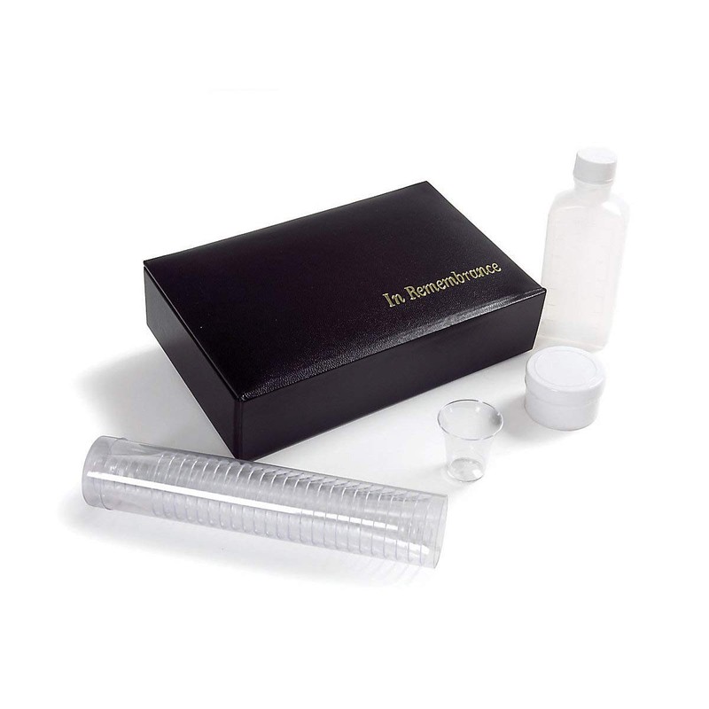 Portable Communion Set - Black