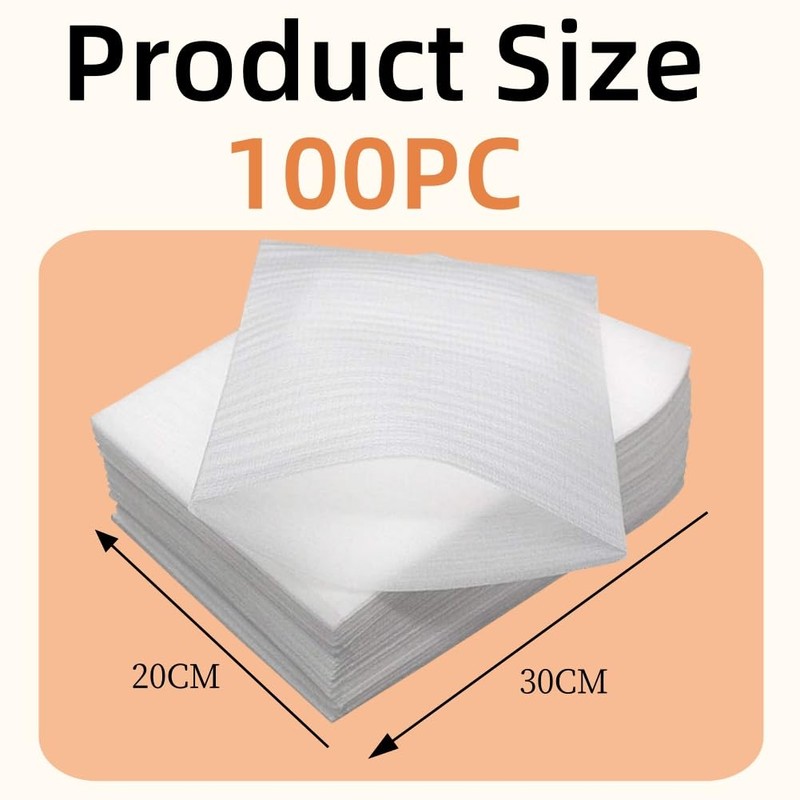 Foam Film Storage Packaging Material, Pack of 100 Packaging Material,
