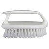 STAR BRITE Scrub Brush/Curved Plastic Handle (040027)