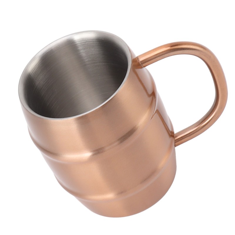 Stainless Steel Beer Mug Double Layer Insulation Multipurpose Safe Ergonomic
