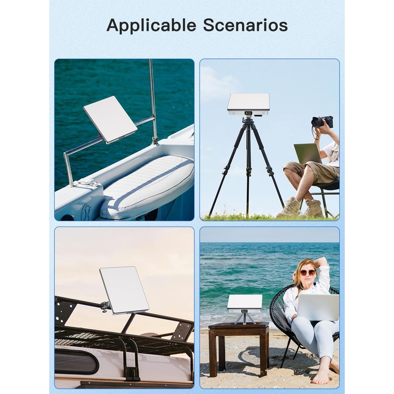 PeakDo Universal Tripod Adapter Compatible with Starlink Mini New &
