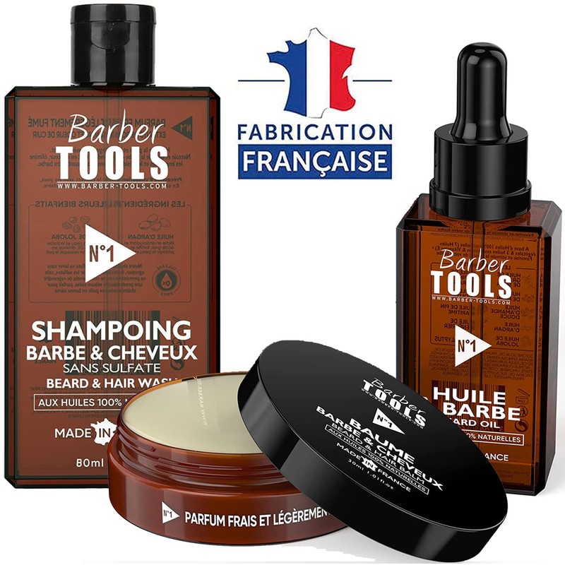 ✮ BARBER TOOLS ✮ Cosmetic Beard Set - 30 ml