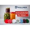 Pullmer 53mm Glass Jar Lids Screw Cap Twist Off Lids