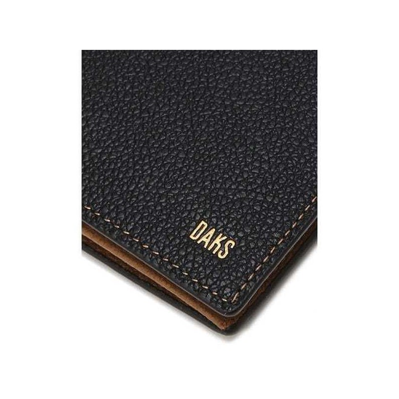 Daks (신세계강남점)DBWA5E705BK 장지갑SOFT TWOTONE 소프트투톤 소가죽 블랙 장지갑 (DBW A5E705BK)