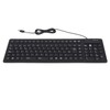 Keyboard 108 Key Spanish USB Wired Portable Foldable Quiet Waterproof
