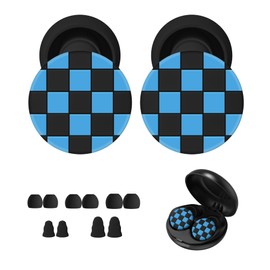 Ear Plugs for Sleeping, Silicone Ear Plugs for Noise Cancelling, Soft Reusable Ear Plugs Noise Reduction 33dB-38dB for Sleep, Block Snoring, Work, Noise Sensitivity, Study