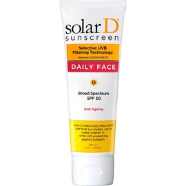 Solar D Daily Face SPF50 Sunscreen Tube 100mL