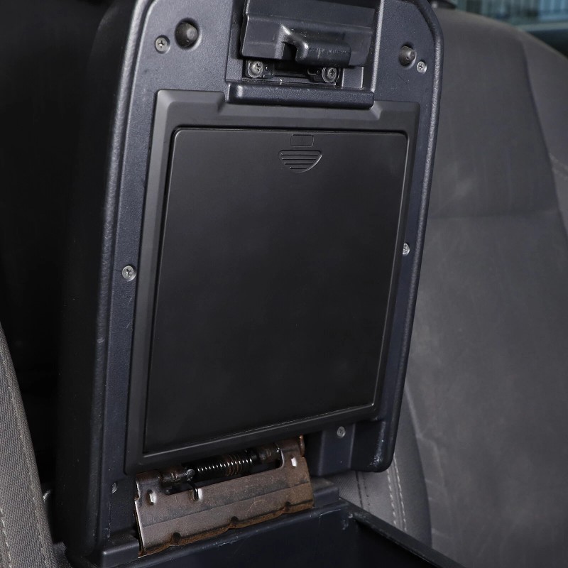 car-attention Armrest Hidden Compartment Privacy Storage Box Black For Toyota