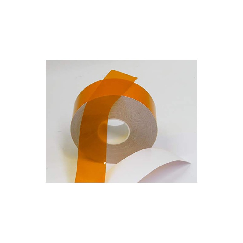 Transparent Vinyl Tape with Self-Adhesive. (1 inch x 50 ft,