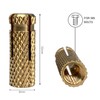 SKIR'CO Brass Drop in Anchor M6 x 22 mm Bolt