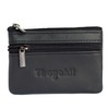 Thayakii Genuine Leather Wallet, Card Case, Zippered Key Case, Two