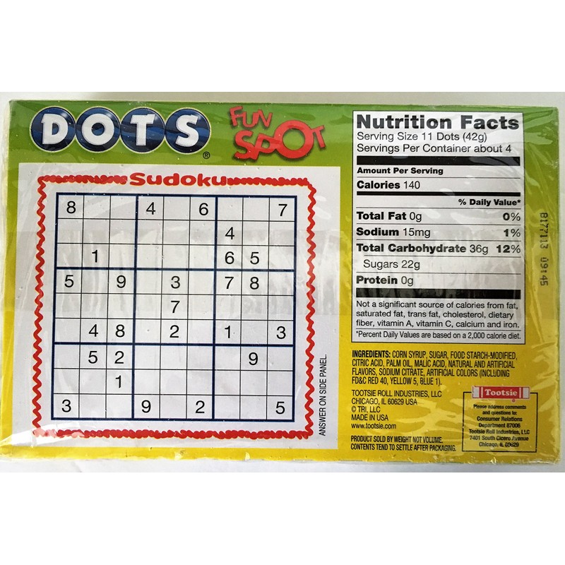 Sour Dots Theater Box 6 Ounces (Pack of 3)