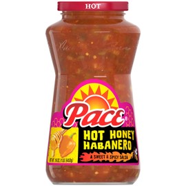 Pace Hot Honey Habanero Sweet and Spicy Salsa 16oz Jar