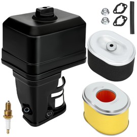 CILOYU Air Filter Housing Assembly Compatible with GX160 GX200 GX120 GX140 5.5hp Engine Coleman CT200U CT200U-EX BT200X Baja MB165 MB200 Mini Bike Air Cleaner KT196 Go Kart Parts Accessories