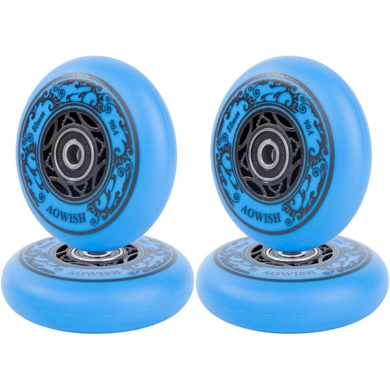 AOWISH Inline Skate Wheels Outdoor Asphalt Formula Aggressive Roller Blades