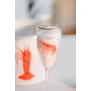 YVONNE ELLEN Glass Collection, Wine, Champagne, Gin (Shrimp Flute)
