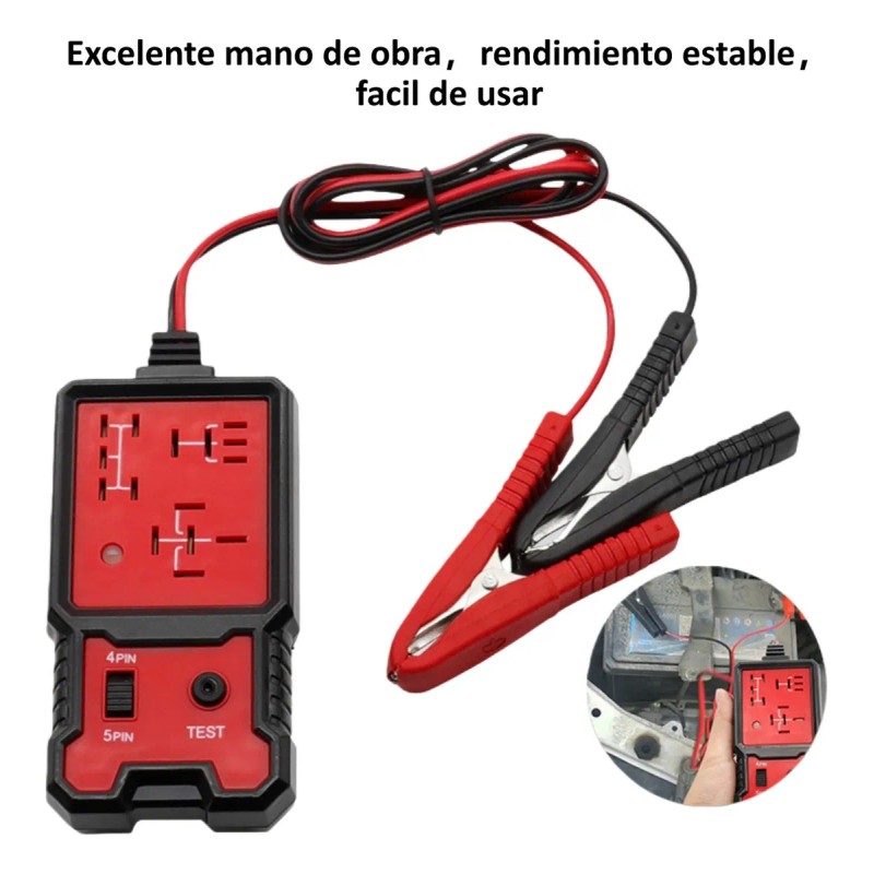 Probador De Relés Automotriz Universal 12v