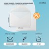 White Paper Envelopes, Commercial Paper Envelopes, 120 x 176 mm,