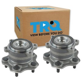 TRQ Rear Wheel Hub Bearings Assembly Set Compatible with 2009-2014 Nissan Murano 2011-2017 Quest