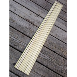 6 Arrow Shafts! 11/32" Poplar Shafts! Wood Archery! Perfect for Custom Arrows!