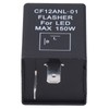 2Pcs LED Flasher 2‑Pin Electronic Relay Normally Open Car Turn