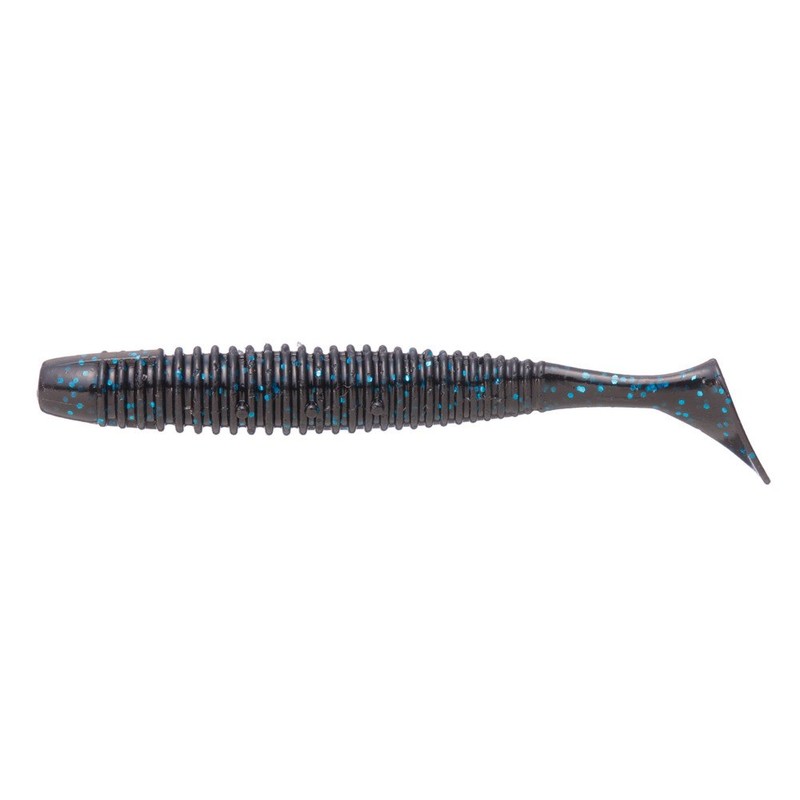 O.S.P Lures HP Shadtail 2.5" #W006 Black Blue Flake
