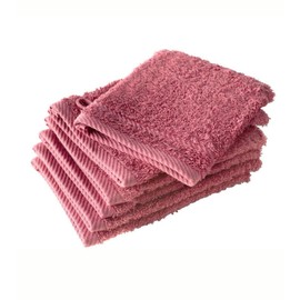 Waschhandschuh De Witte Lietaer Baumwolle 15 x 21 cm Alle Multipacks/6 Pack Rose