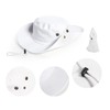 Foldable-Bucket-Hats with String Wide-Brim Hiking-Fishing UV Sun Protection Floppy Sun