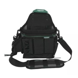 Masterforce 11" 25 Pocket Master Electrician Pouch w/ Clip Hub Tool Bag Utility Storage