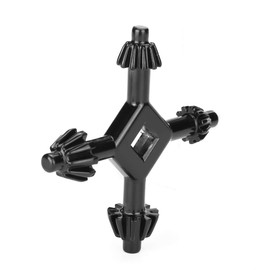 4 in 1 Drill Chuck Key, Multi-functional Steel Drill Chuck, Key Fit Handheld Drill Tool, Fits Most Drills and Power Tools, Drill Chuck