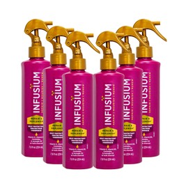 Infusium Repair and Replenish Heat Protector - Nourishing Heat Protection Spray for Hair with Vitamin E and Avocado Oil - Moisture Lock - 6 pc