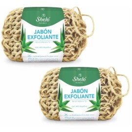 Jabón Exfoliante Reafirmante 120grs Sheló, Combate Celulitis