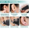 zygc Professional Ear Piercing Gun Kit with 18 Pairs of