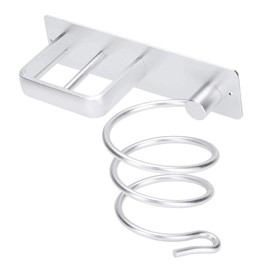 Soporte Para Secador De Pelo, Gabinete Montaje En Pared Cuidado Del Cabello Y Herramienta De Peinado Organizador Estante De Aluminio Secador De Pelo Estante Organizador Soporte Soporte Para BañO Hogar