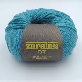 Zarela DK 100% Fine Superwash Merino Wool (5565 Turquoise)