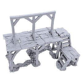 Gallow Square by Printable Scenery, 3D Printed Tabletop RPG Scenery and Wargame Terrain 28mm Miniatures