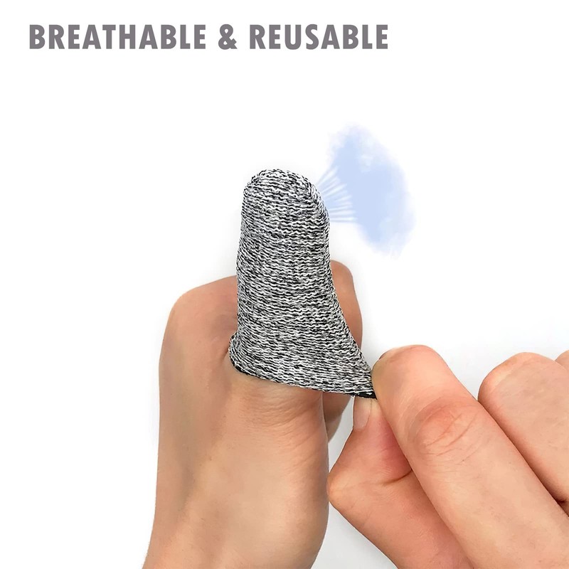Finger Cots Cut Resistant Reusable Protector Finger Covers Finger Sleeves