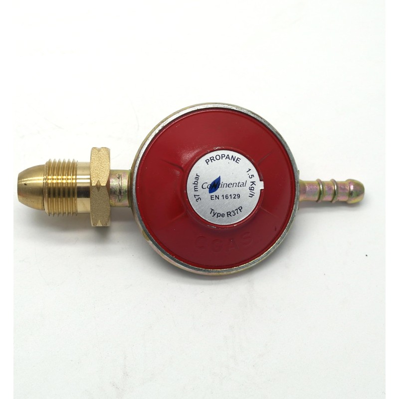PROPANE GAS REGULATOR 37mbar STANDARD SCREW TYPE 1.5 kg/h Fits