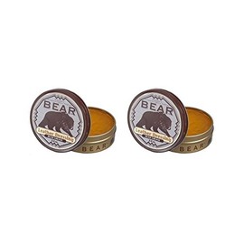 Bear Grease Bear Leather Dressing (3.5 Oz) (Pack of 2)