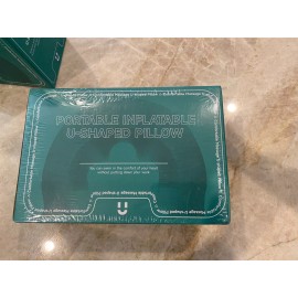 Unbranded Portable Inflatable Massage U-Shaped Neck Pillow