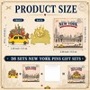 Highergo 36 Sets Souvenirs Gifts Bulk Pins, New York