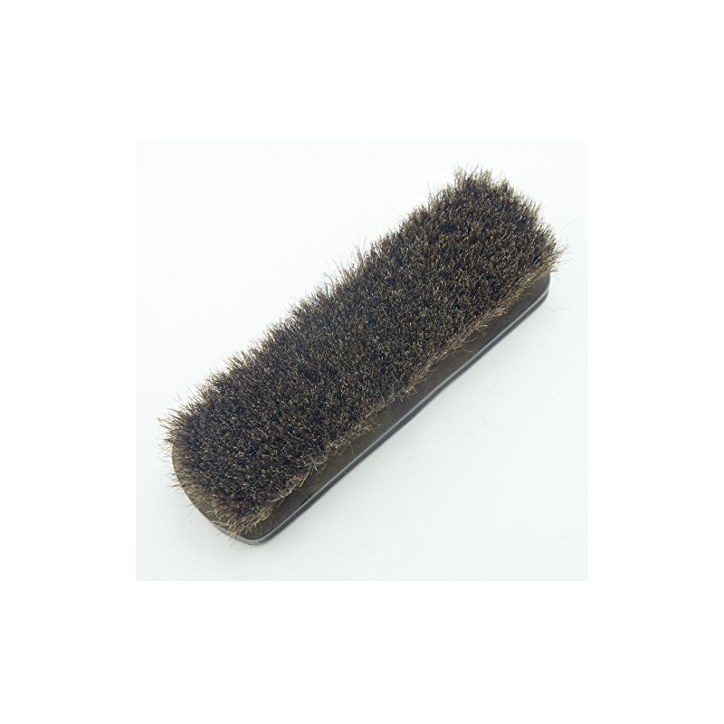 Solid Hand® Brown Wooden Natural Horse Hair Bristle Brush for