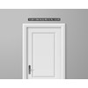 STOPSignsAndMore - Peel and Stick Label - This Door To