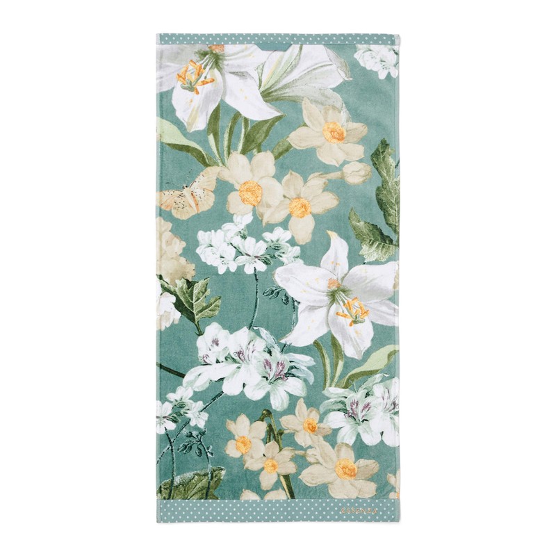 ESSENZA Rosalee Green Hand Towels 16 x 22 cm 401445-200-002