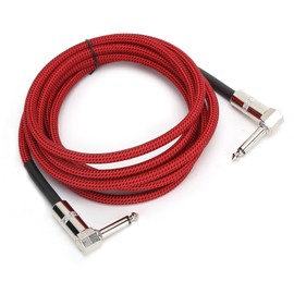 JORINDO Guitar Cable 6.35mm 1/4in Audio Connection Wire Electric Musical Instrument Cord 3 m / 9.8ftJD6208