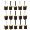 FEIHU 25 Pcs 20X25x6mm Flap Wheels Set.for Removing Rust, Deburring,